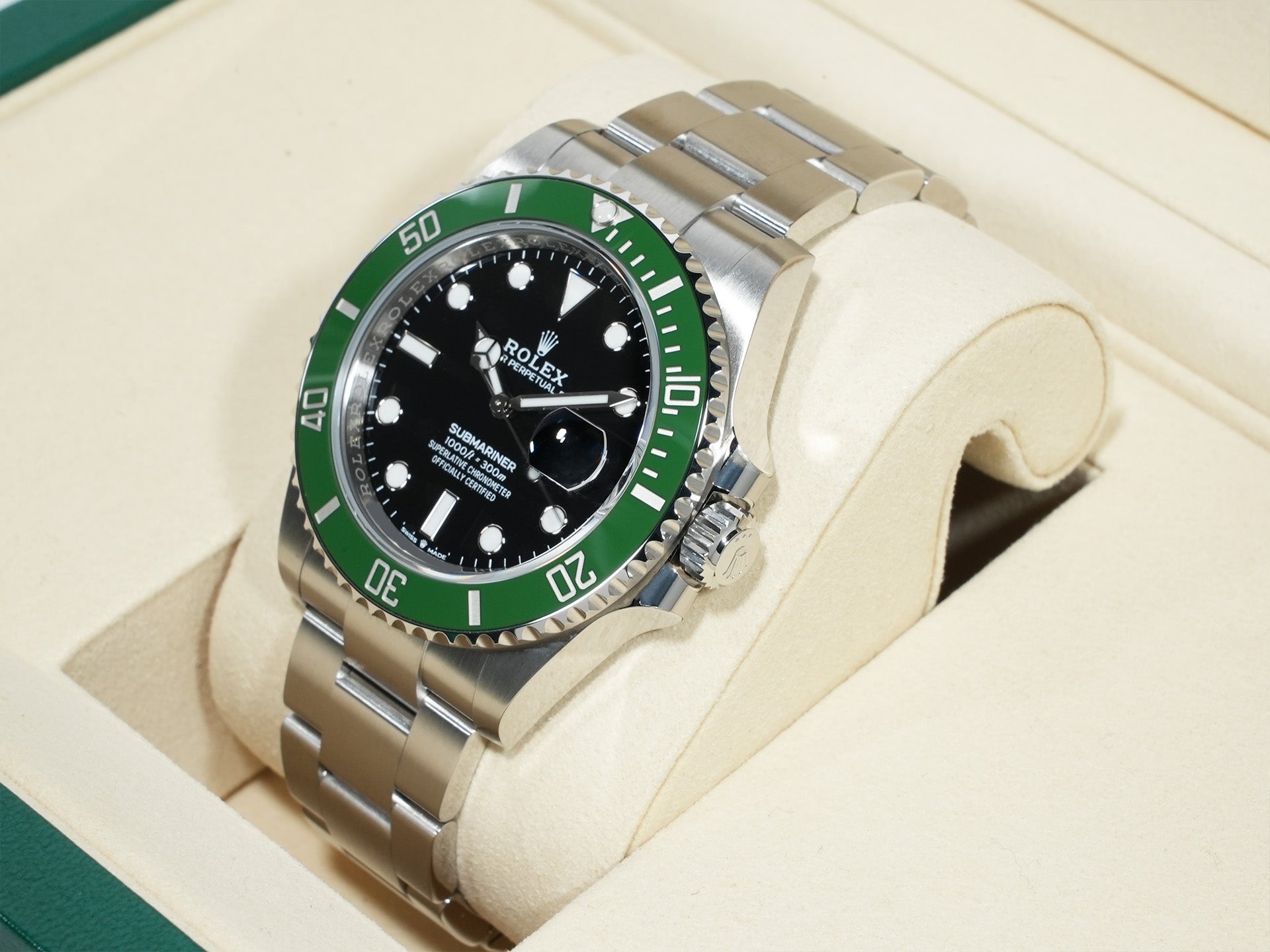 ロレックス サブマリーナー デイト Ref.126610LV ステンレススチール ブラック文字盤 未使用 facwqred