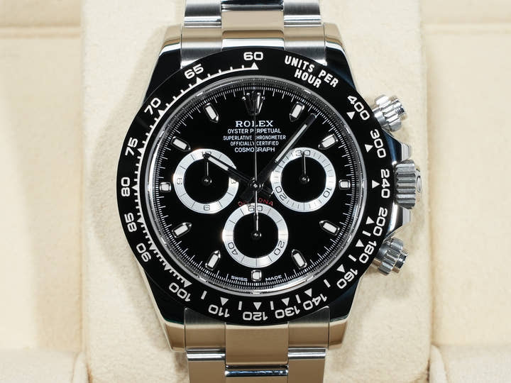 ロレックス デイトナ Ref.116500LN ステンレススチール ブラック文字盤 美中古 8epcjubn