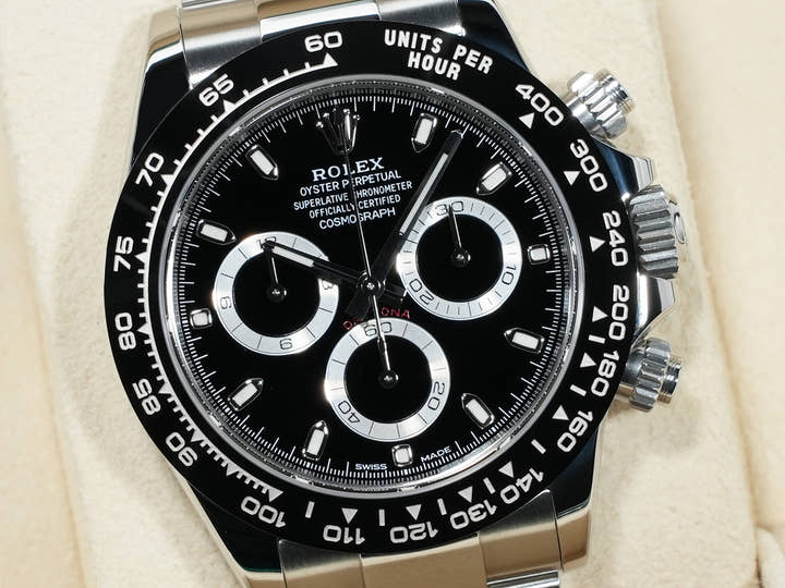 ロレックス デイトナ Ref.116500LN ステンレススチール ブラック文字盤 美中古 8epcjubn