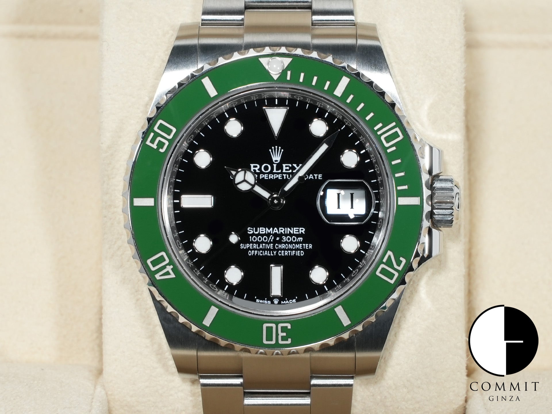 ロレックス サブマリーナー デイト Ref.126610LV ステンレススチール ブラック文字盤 中古 7ho9zoo8