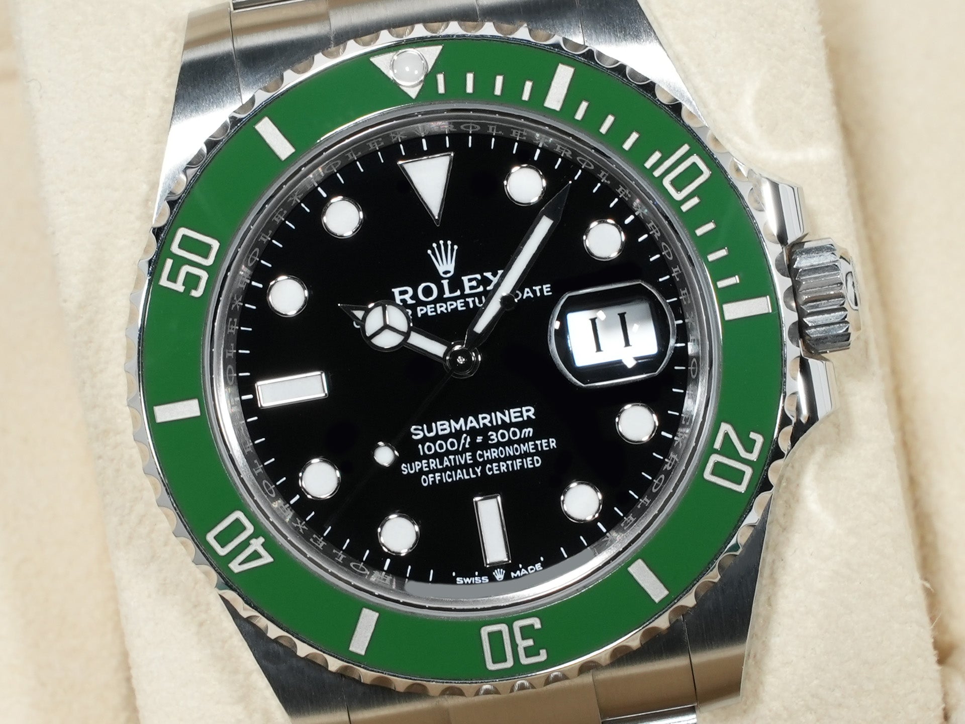 ロレックス サブマリーナー デイト Ref.126610LV ステンレススチール ブラック文字盤 中古 7ho9zoo8