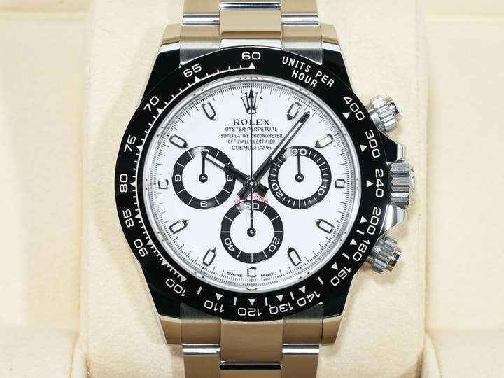 ロレックス デイトナ Ref.116500LN ステンレススチール ホワイト文字盤 中古 4vje8aeu