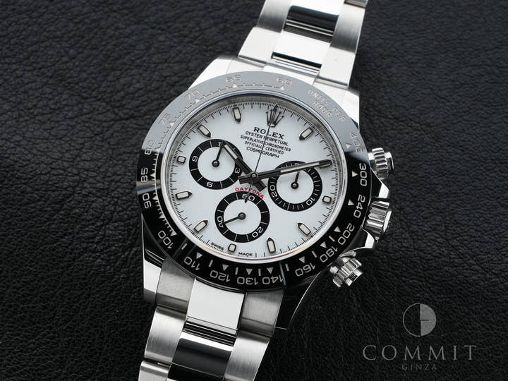 ロレックス デイトナ Ref.116500LN ステンレススチール ホワイト文字盤 中古 4vje8aeu