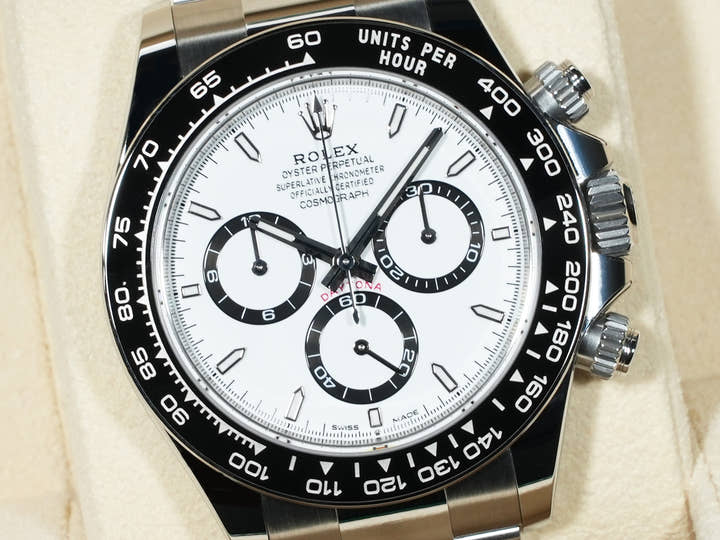ロレックス デイトナ Ref.126500LN ステンレススチール ホワイト文字盤 未使用 kwr48v9k