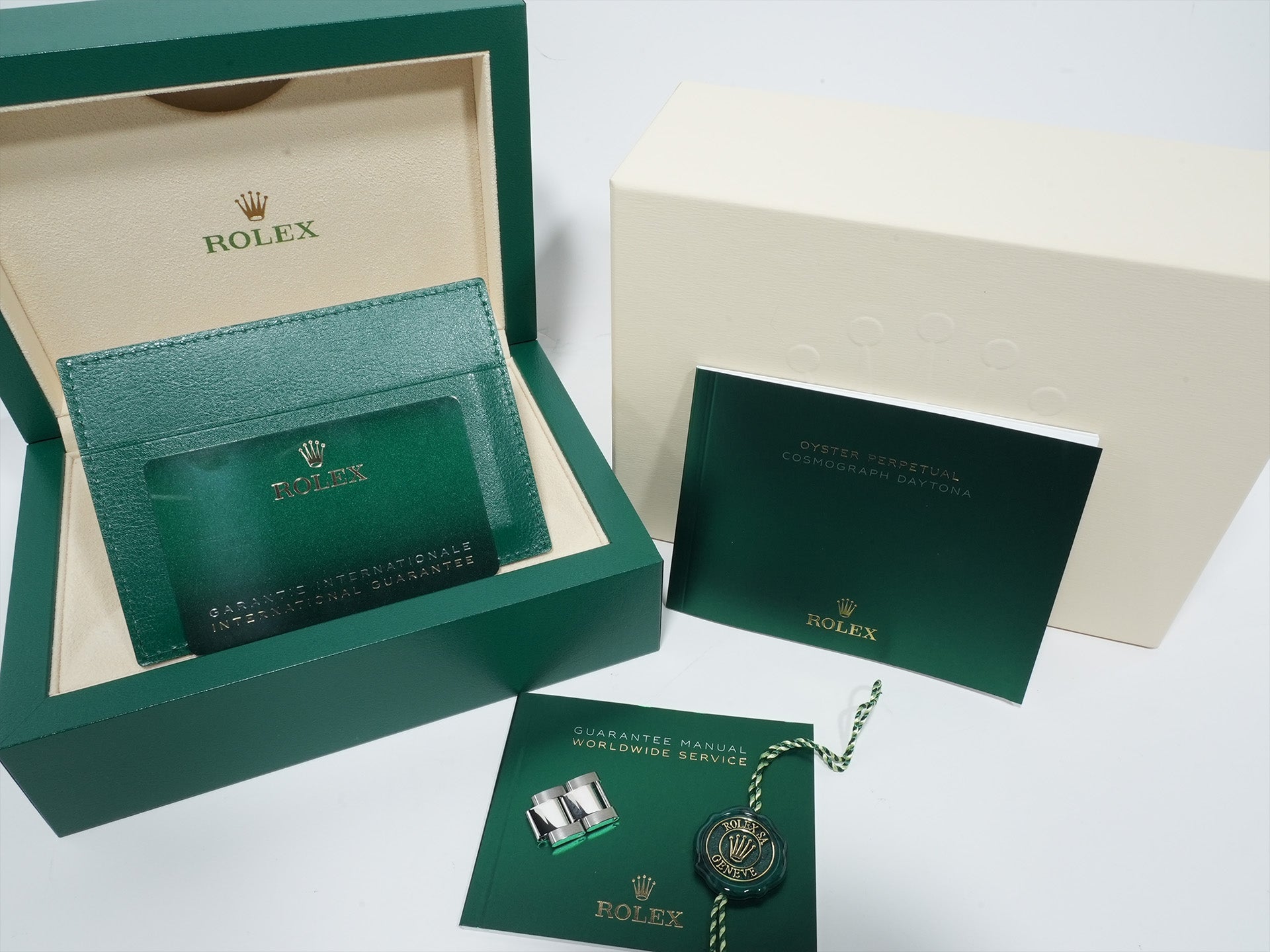 ロレックス デイトナ Ref.126500LN ステンレススチール ホワイト文字盤 未使用 kwr48v9k