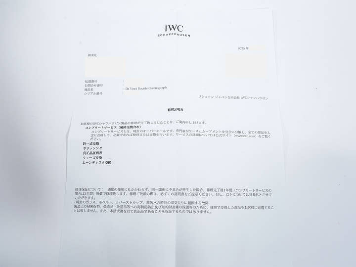 IWC ダ・ヴィンチ パーペチュアルカレンダー クロノグラフ ラトラパンテ Ref.3754 プラチナ ブルー文字盤 美中古 nrh5xu58