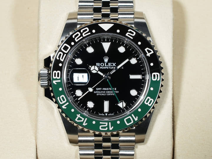ロレックス GMTマスターII Ref.126720VTNR ステンレススチール ブラック文字盤 ジュビリーブレスレット 未使用 8agqg6cm