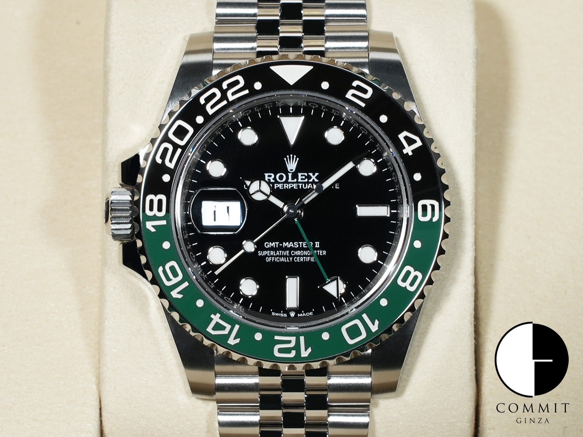ロレックス GMTマスターII Ref.126720VTNR ステンレススチール ブラック文字盤 ジュビリーブレスレット 未使用 8agqg6cm