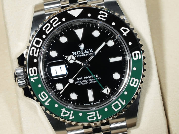 ロレックス GMTマスターII Ref.126720VTNR ステンレススチール ブラック文字盤 ジュビリーブレスレット 未使用 8agqg6cm