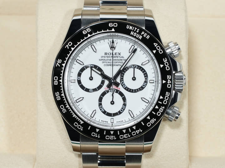 ロレックス デイトナ Ref.126500LN ステンレススチール ホワイト文字盤 未使用 7jsgwe4x