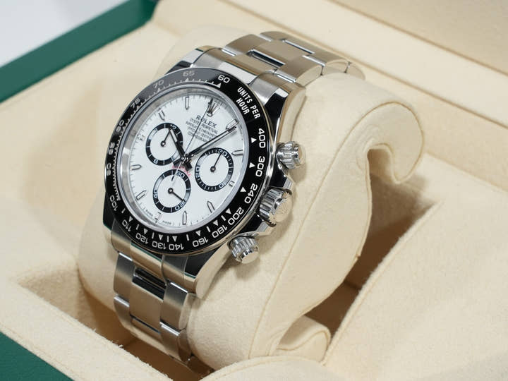 ロレックス デイトナ Ref.126500LN ステンレススチール ホワイト文字盤 未使用 7jsgwe4x