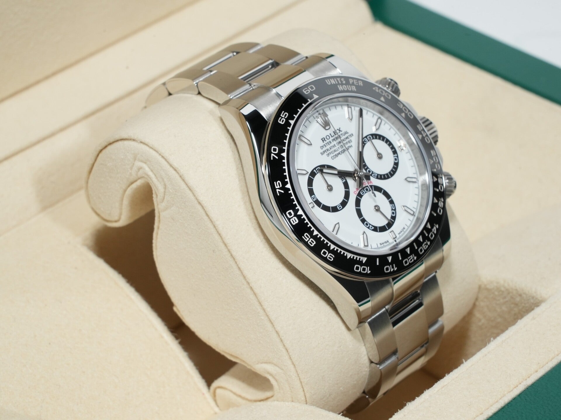 ロレックス デイトナ Ref.126500LN ステンレススチール ホワイト文字盤 未使用 7jsgwe4x