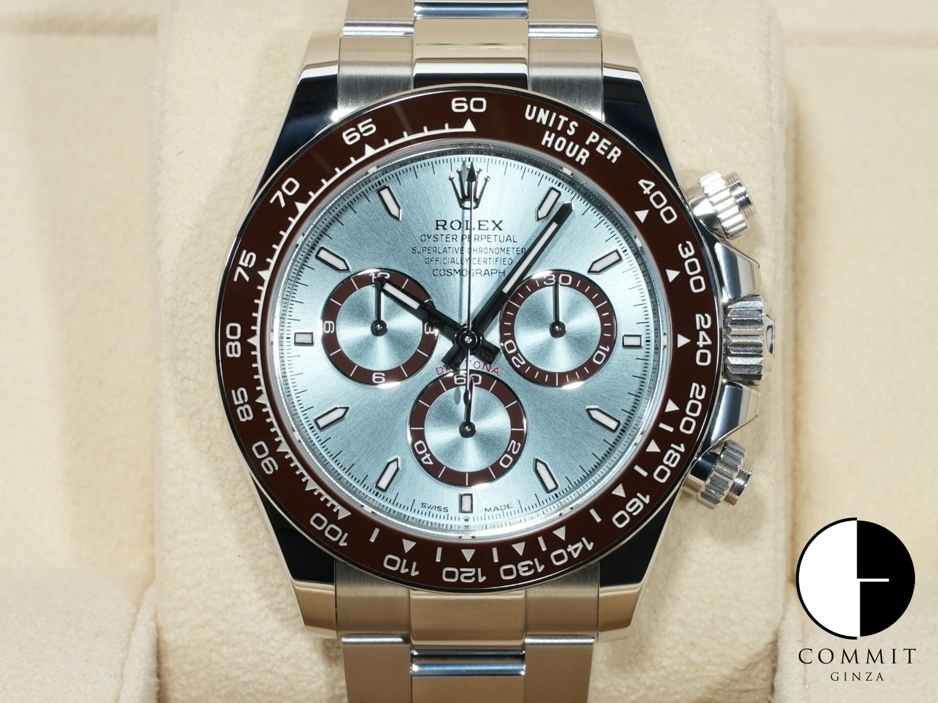 ロレックス デイトナ Ref.126506 プラチナ アイスブルー文字盤 未使用 koxss4rz