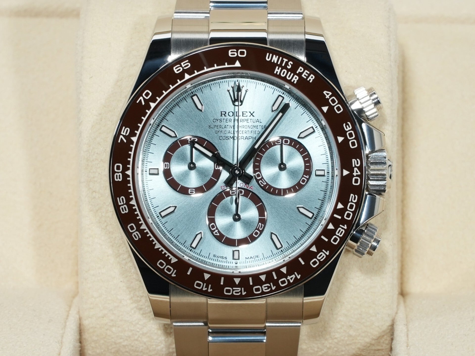 ロレックス デイトナ Ref.126506 プラチナ アイスブルー文字盤 未使用 koxss4rz