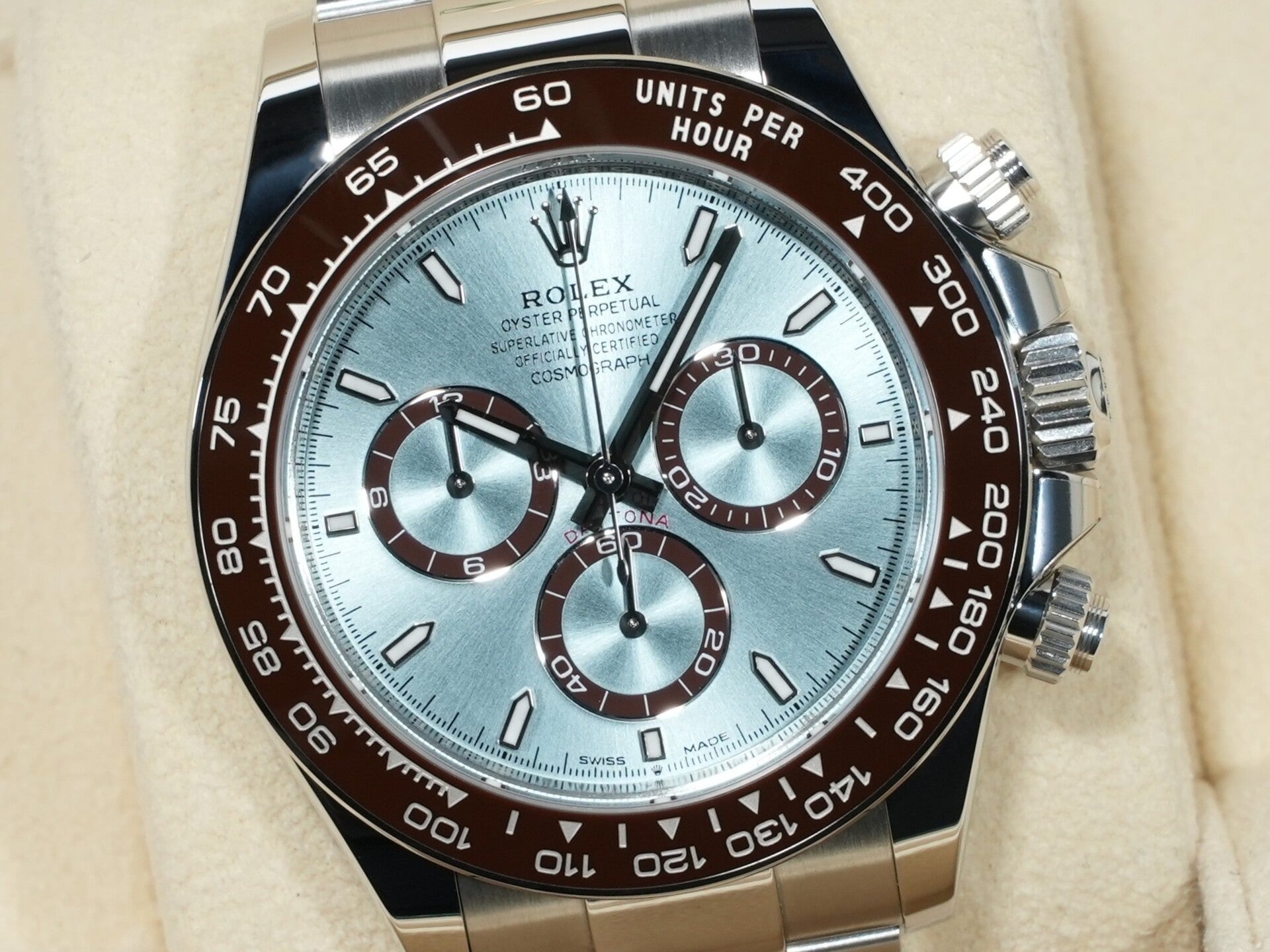 ロレックス デイトナ Ref.126506 プラチナ アイスブルー文字盤 未使用 koxss4rz
