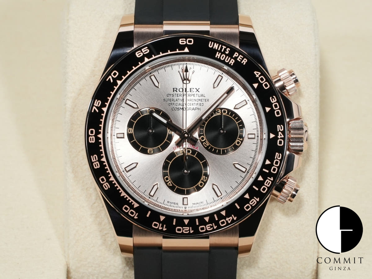 ロレックス デイトナ Ref.126515LN エバーローズゴールド サンダストxブライトブラック文字盤 未使用 mnnf7bbb
