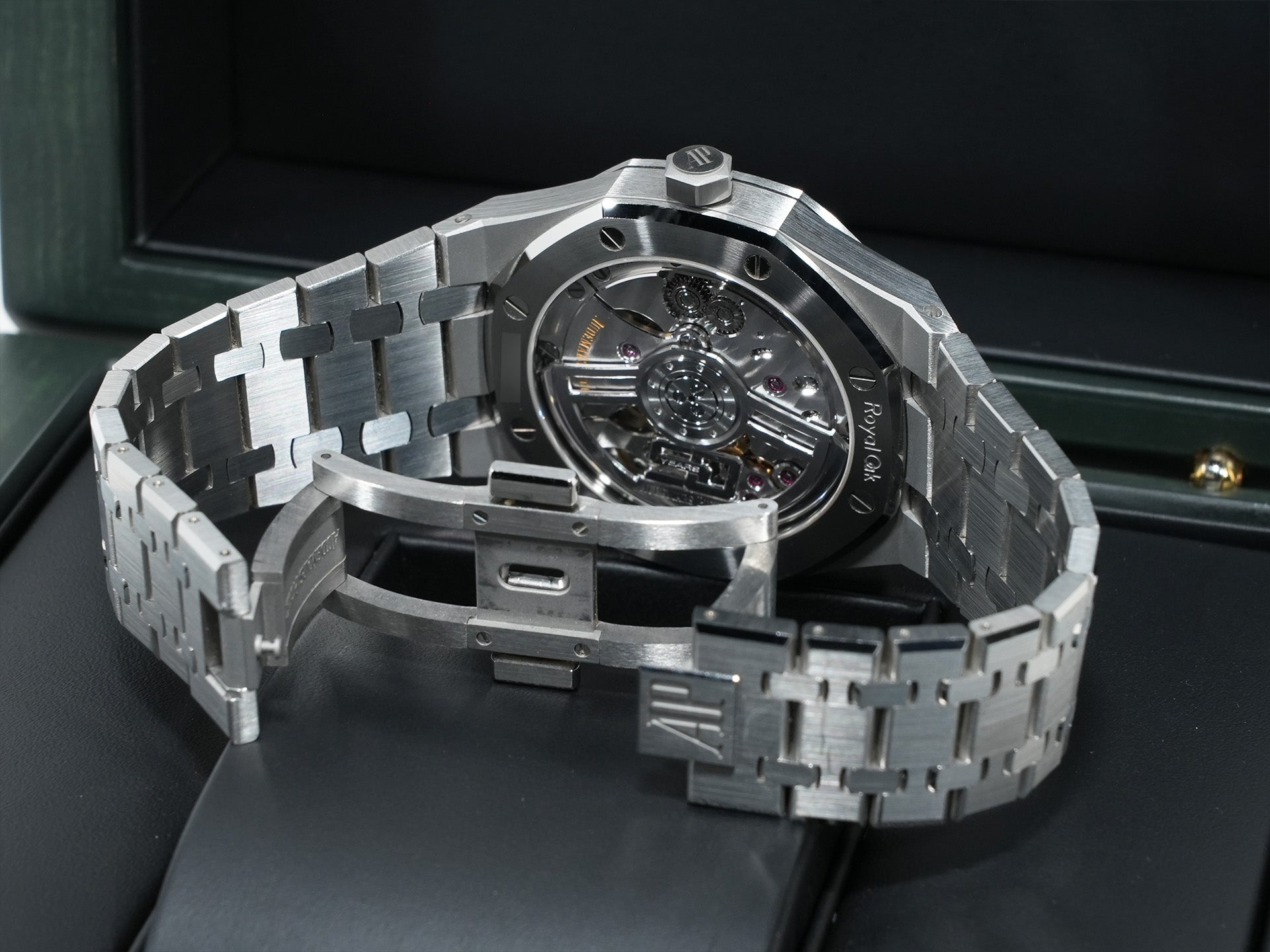 オーデマピゲ ロイヤルオーク 50周年記念 Ref.15510ST.OO.1320ST.01 ステンレススチール ブルー文字盤 美中古 fumhx8hx