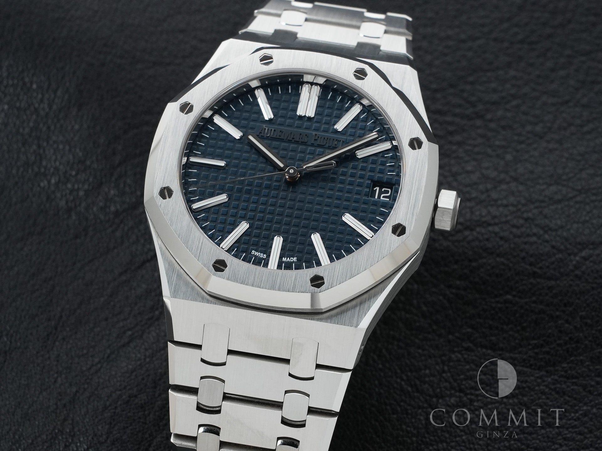 オーデマピゲ ロイヤルオーク 50周年記念 Ref.15510ST.OO.1320ST.01 ステンレススチール ブルー文字盤 美中古 fumhx8hx