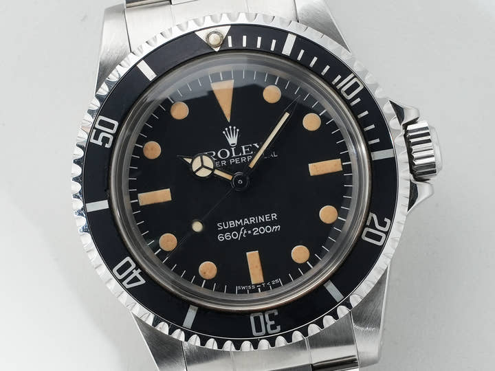 ロレックス サブマリーナー Ref.5513 ステンレススチール ブラック文字盤 中古 89hxn7in