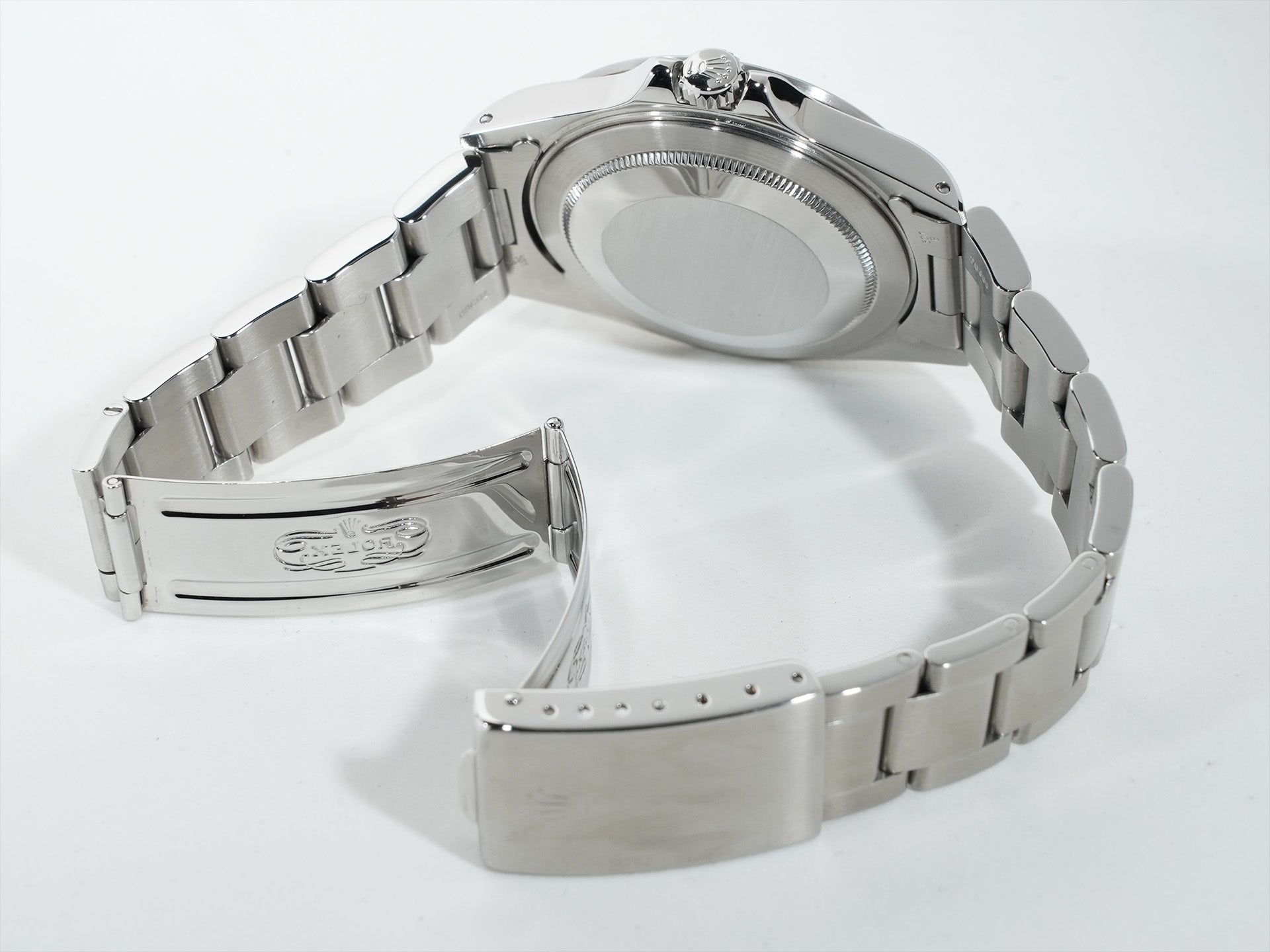 ロレックス エクスプローラーII Ref.16570 ステンレススチール ホワイト文字盤 オイスターブレスレット 中古 91PFH3L8