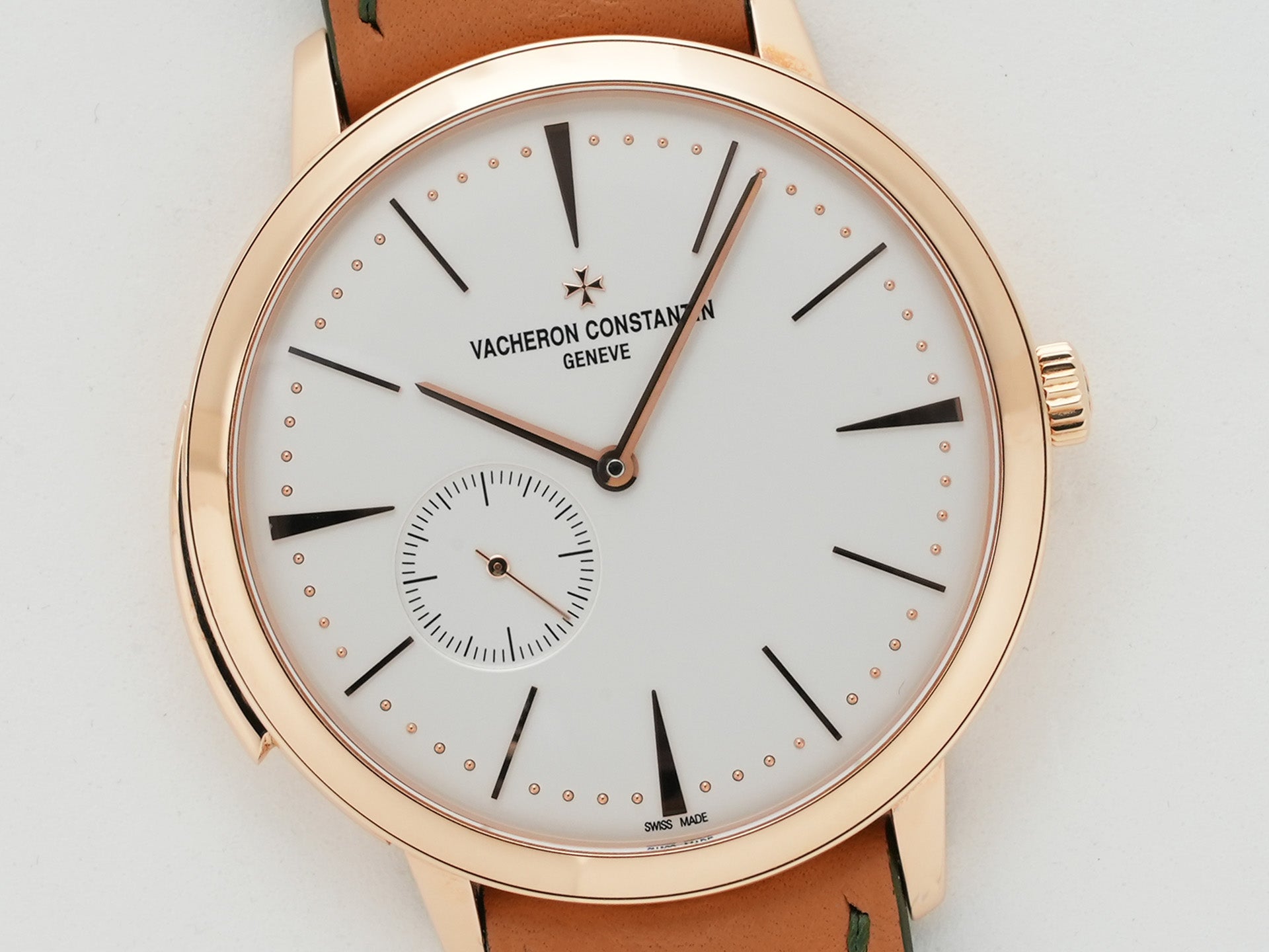 ヴァシュロンコンスタンタン パトリモニー ウルトラシン ミニッツリピーター Ref.30110/000R-9793 ピンクゴールド シルバー文字盤 中古 ydwc2u9q
