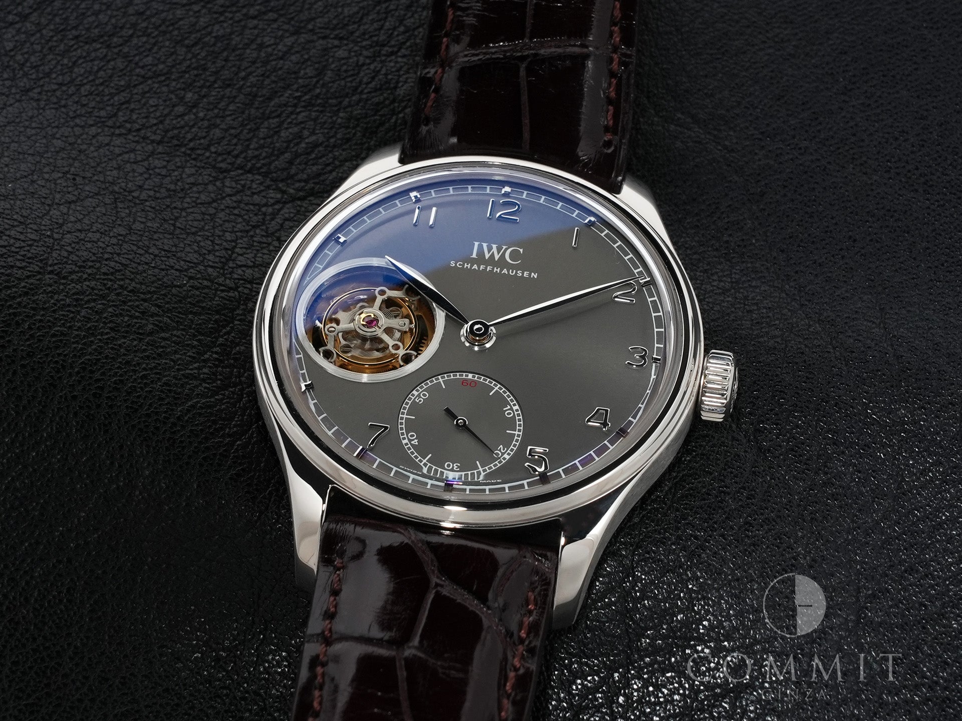 IWC ポルトギーゼ トゥールビヨン Ref.IW546301 ホワイトゴールド グレー文字盤 美中古 fdiw34vi