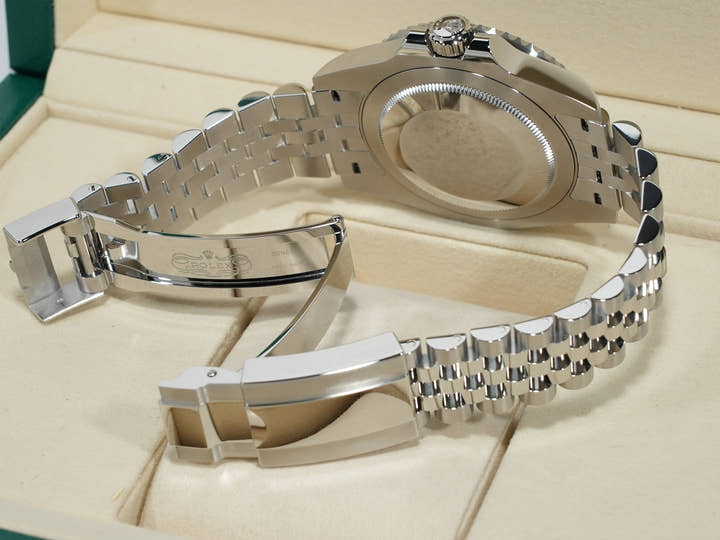 ロレックス GMTマスターII Ref.126710GRNR ステンレススチール ブラック文字盤 ジュビリーブレスレット 未使用 ekjzogd9