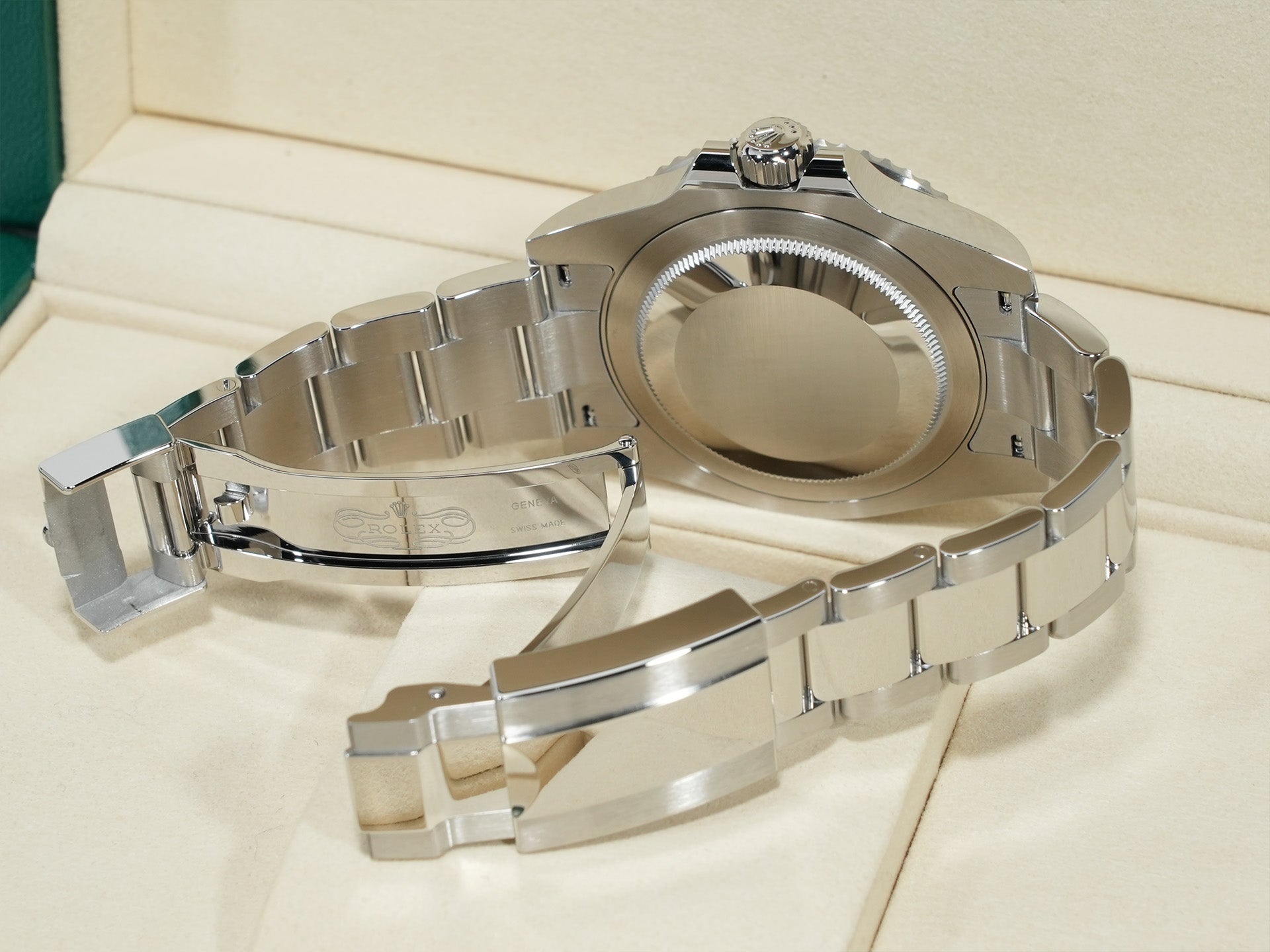 ロレックス GMTマスターII Ref.126710BLNR ステンレススチール ブラック文字盤 オイスターブレスレット 未使用 zi4aqe6b