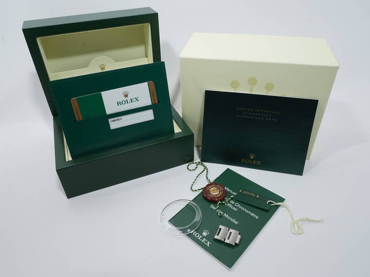 ロレックス サブマリーナー デイト Ref.116610LV ステンレススチール グリーン文字盤 美品 ix72mncj