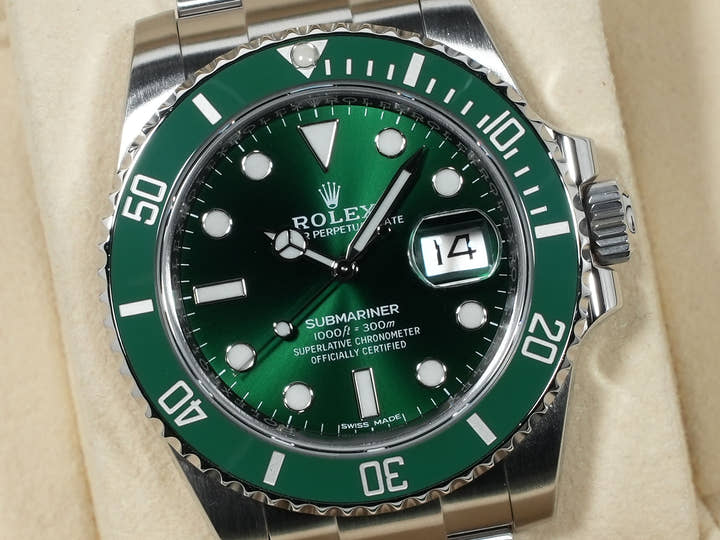 ロレックス サブマリーナー デイト Ref.116610LV ステンレススチール グリーン文字盤 美品 k7tpi4k4