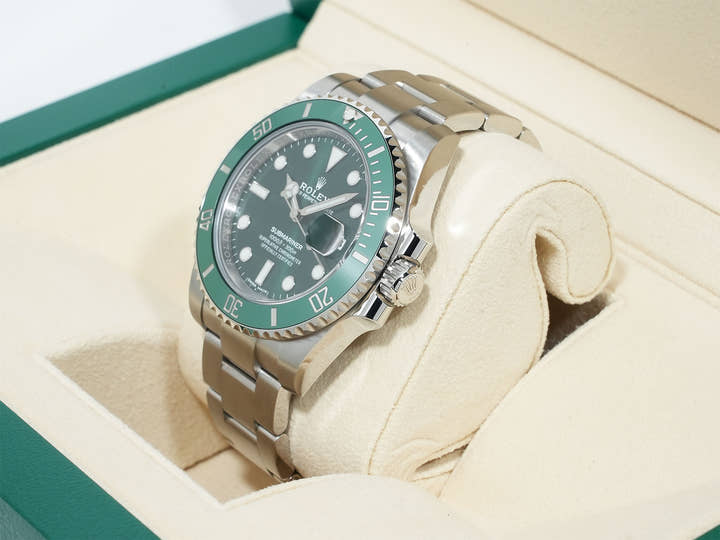 ロレックス サブマリーナー デイト Ref.116610LV ステンレススチール グリーン文字盤 未使用 iv6uor45