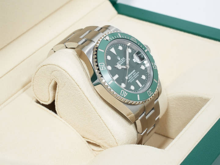 ロレックス サブマリーナー デイト Ref.116610LV ステンレススチール グリーン文字盤 未使用 iv6uor45