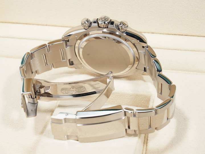 ロレックス デイトナ Ref.126509 ホワイトゴールド ブライトブラックxスチール文字盤 美品 h9emcc9o