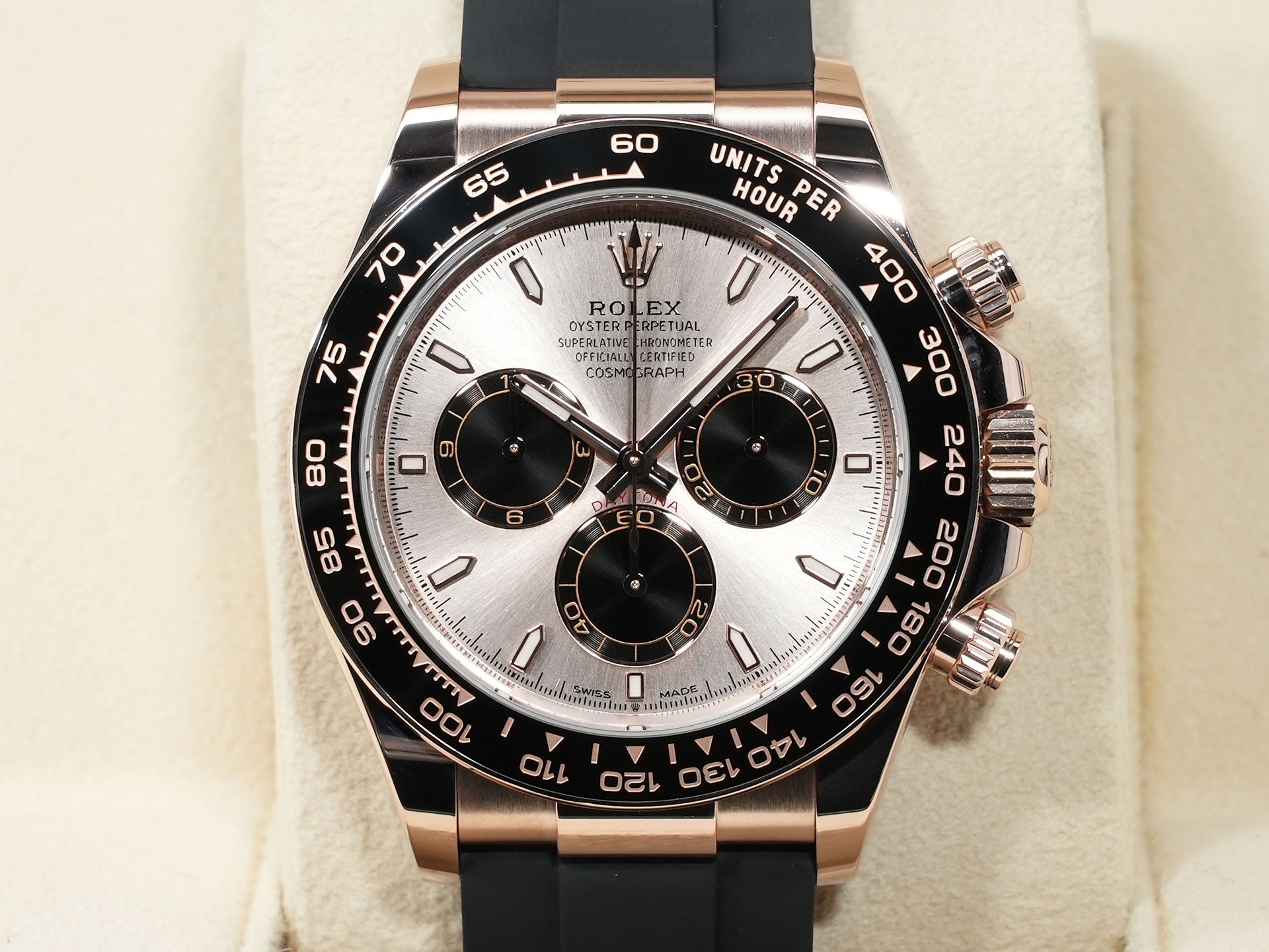 ロレックス デイトナ Ref.126515LN エバーローズゴールド サンダストxブライトブラック文字盤 美品 fsm84p2w