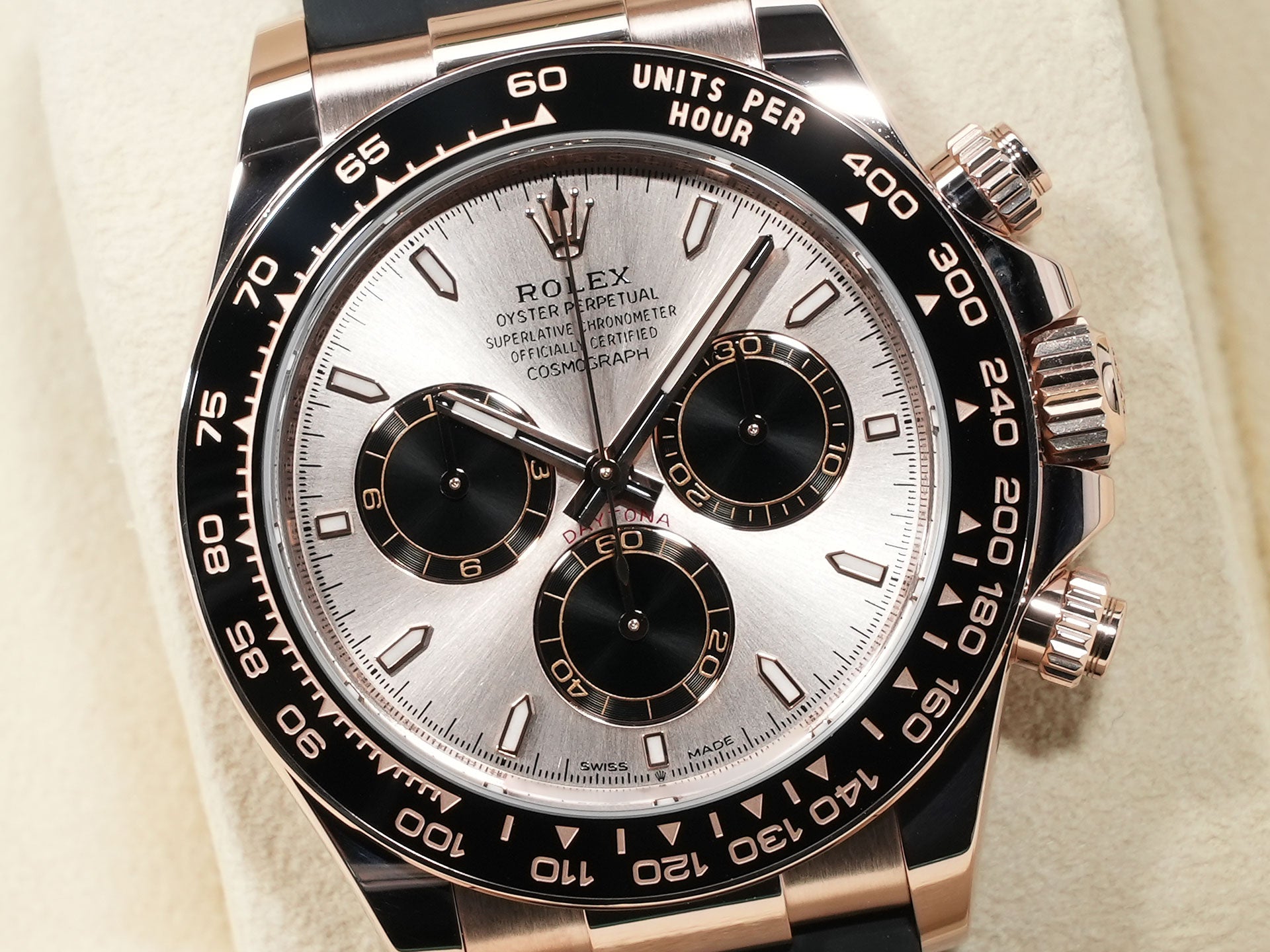 ロレックス デイトナ Ref.126515LN エバーローズゴールド サンダストxブライトブラック文字盤 美品 fsm84p2w