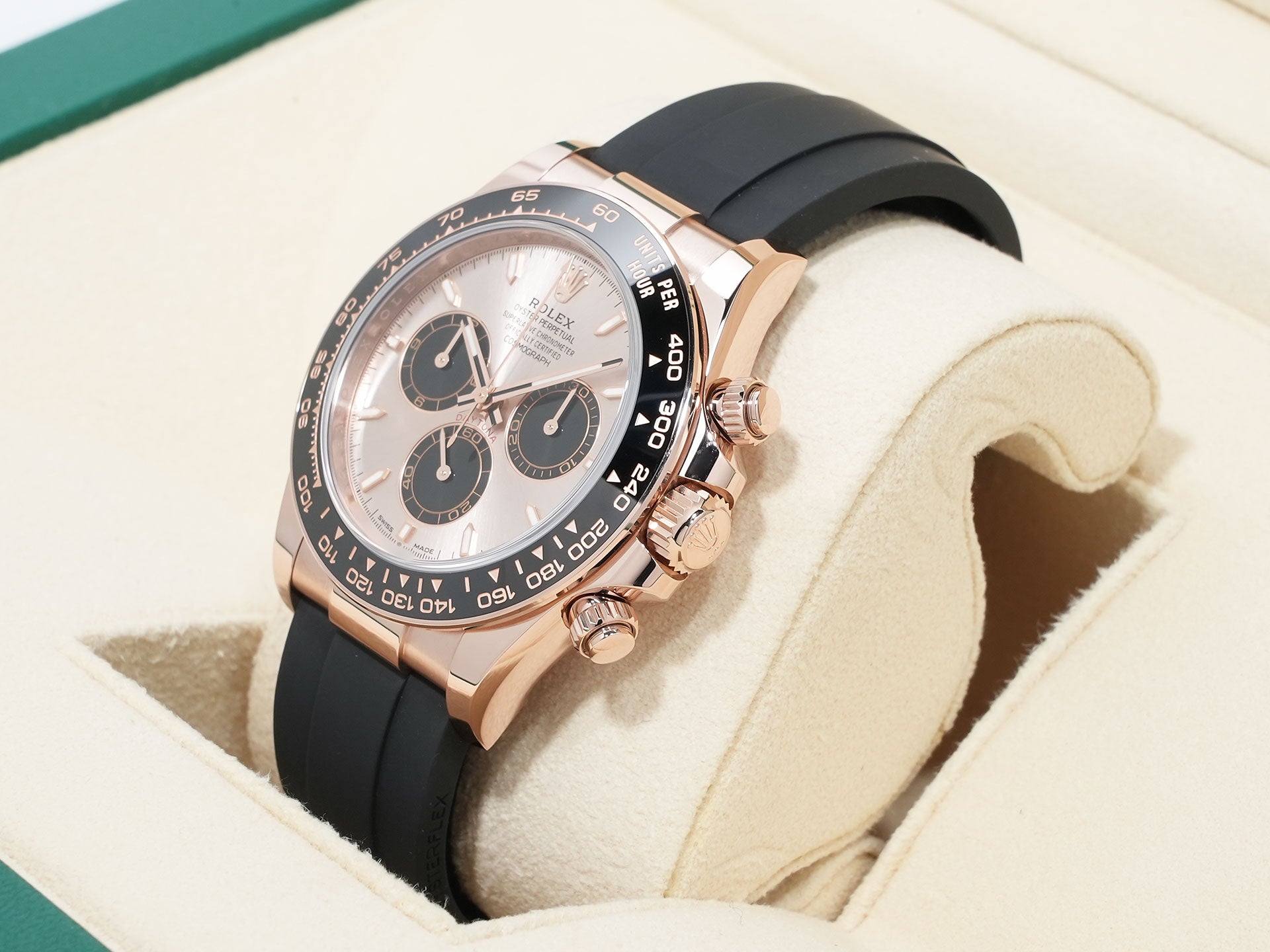 ロレックス デイトナ Ref.126515LN エバーローズゴールド サンダストxブライトブラック文字盤 美品 fsm84p2w