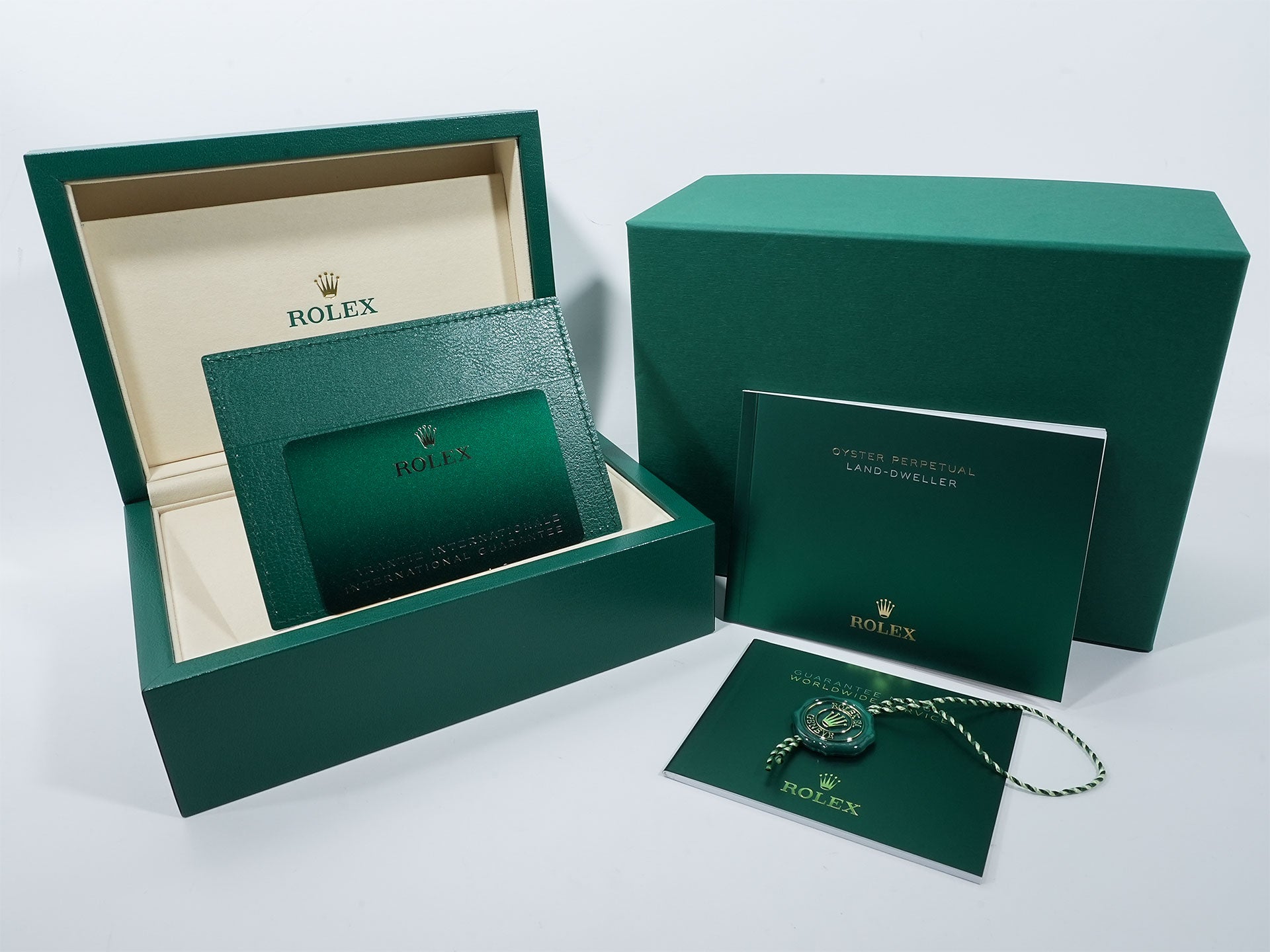 ロレックス ランドドゥエラー Ref.127334 ステンレススチール/ホワイトゴールド ホワイト文字盤 ジュビリーブレスレット 未使用 h9fa3r53