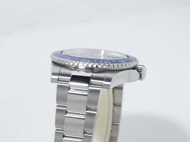 ロレックス GMTマスターII Ref.126710BLNR ステンレススチール ブラック文字盤 オイスターブレスレット 美品 vq6dkd77