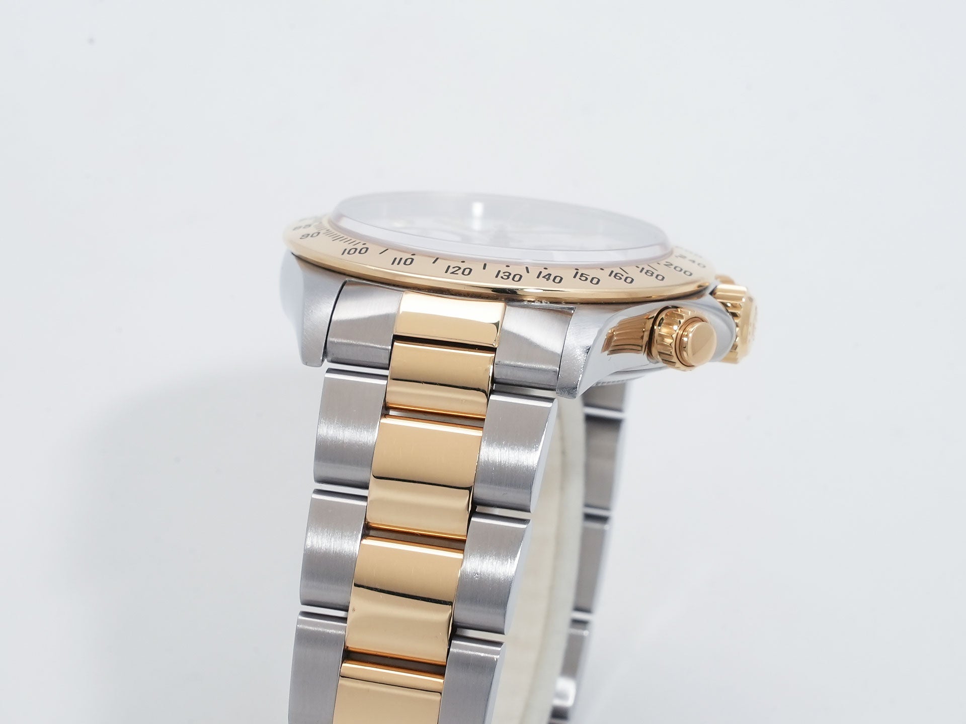 ロレックス デイトナ エルプリメロ Ref.16523 ステンレススチール/イエローゴールド ホワイト文字盤 中古 mb9ebf3n