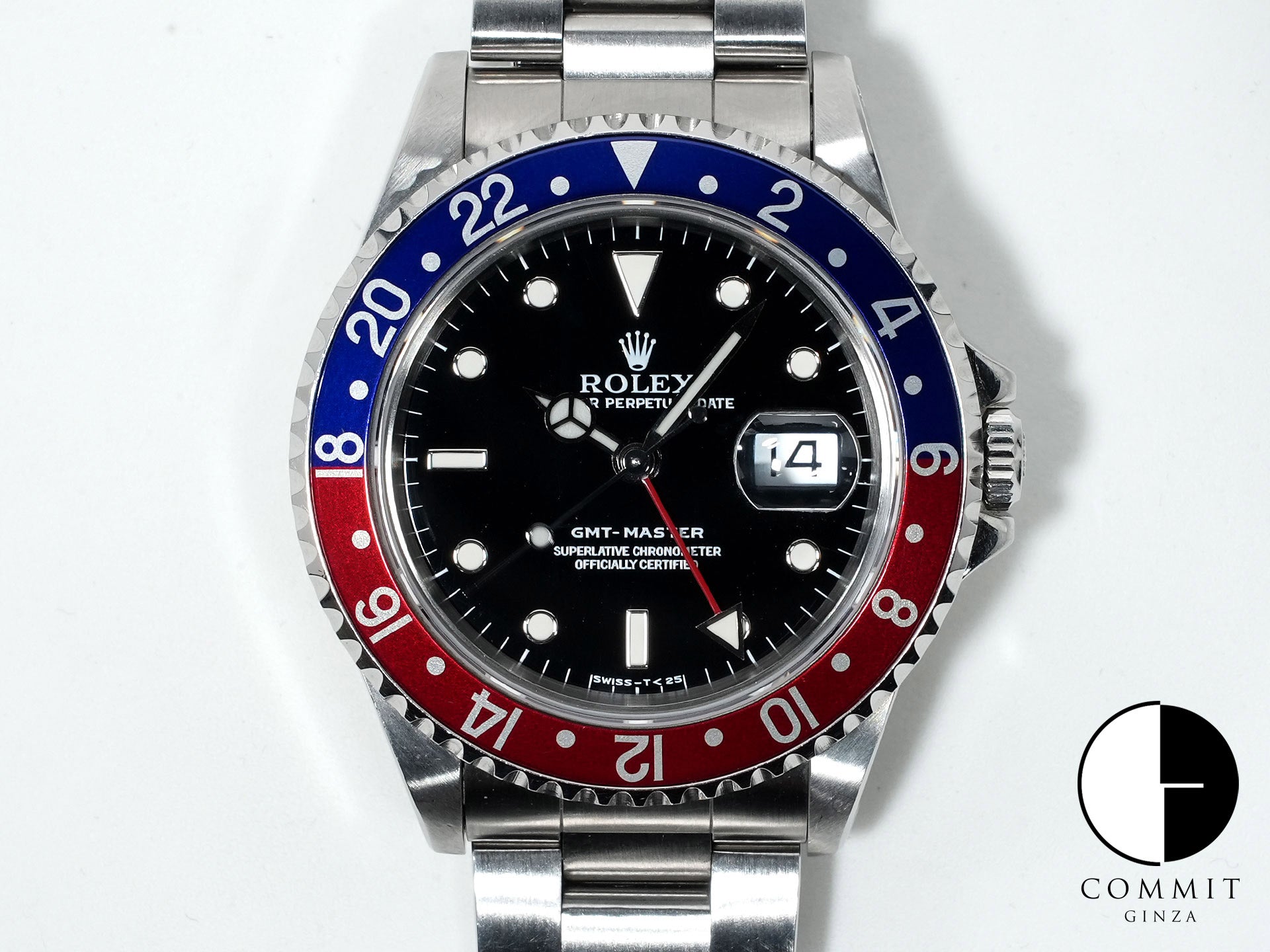 ロレックス GMTマスター Ref.16700 ステンレススチール ブラック文字盤 オイスターブレスレット 中古 8kbbyaqd