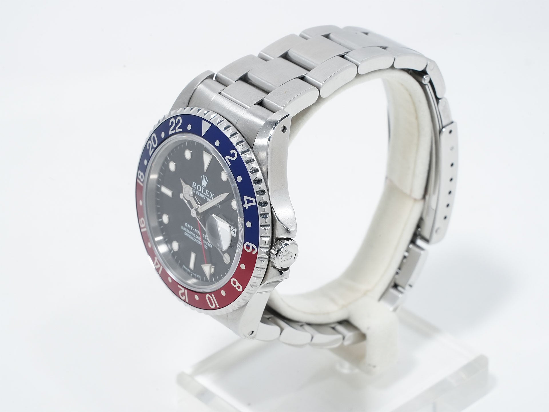 ロレックス GMTマスター Ref.16700 ステンレススチール ブラック文字盤 オイスターブレスレット 中古 8kbbyaqd