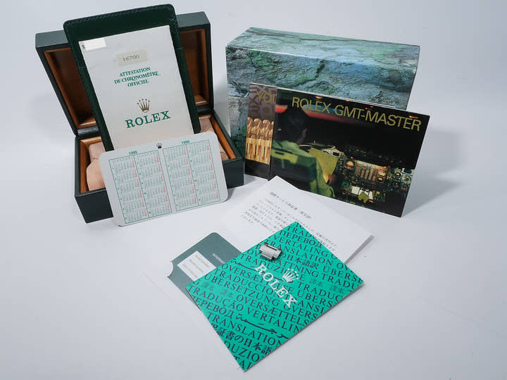 ロレックス GMTマスター Ref.16700 ステンレススチール ブラック文字盤 オイスターブレスレット 中古 8kbbyaqd