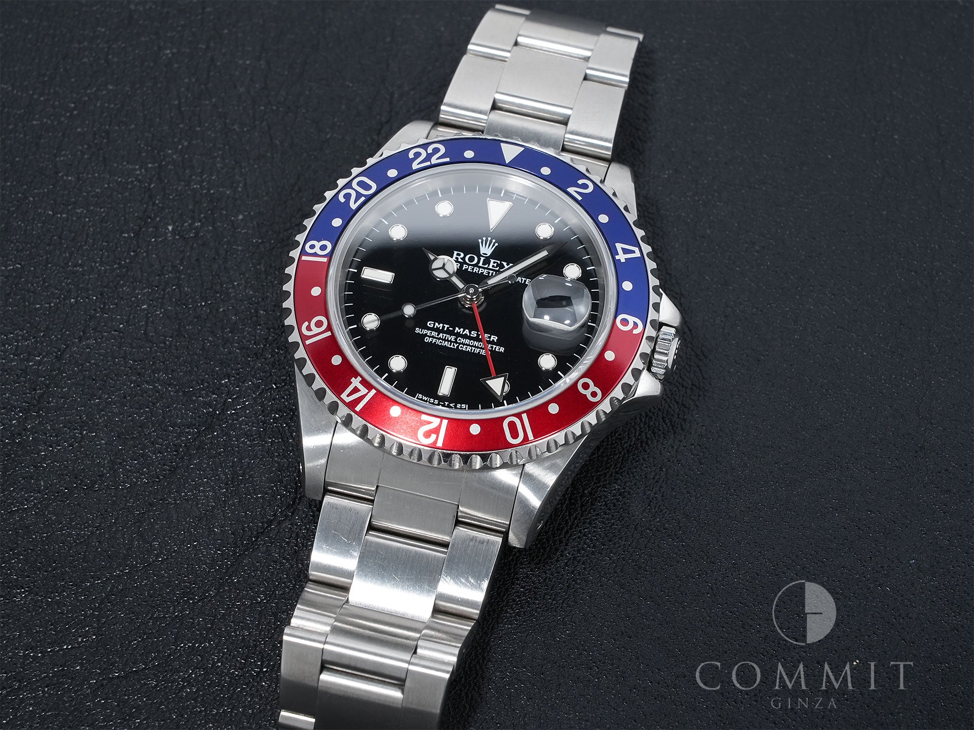 ロレックス GMTマスター Ref.16700 ステンレススチール ブラック文字盤 オイスターブレスレット 中古 8kbbyaqd