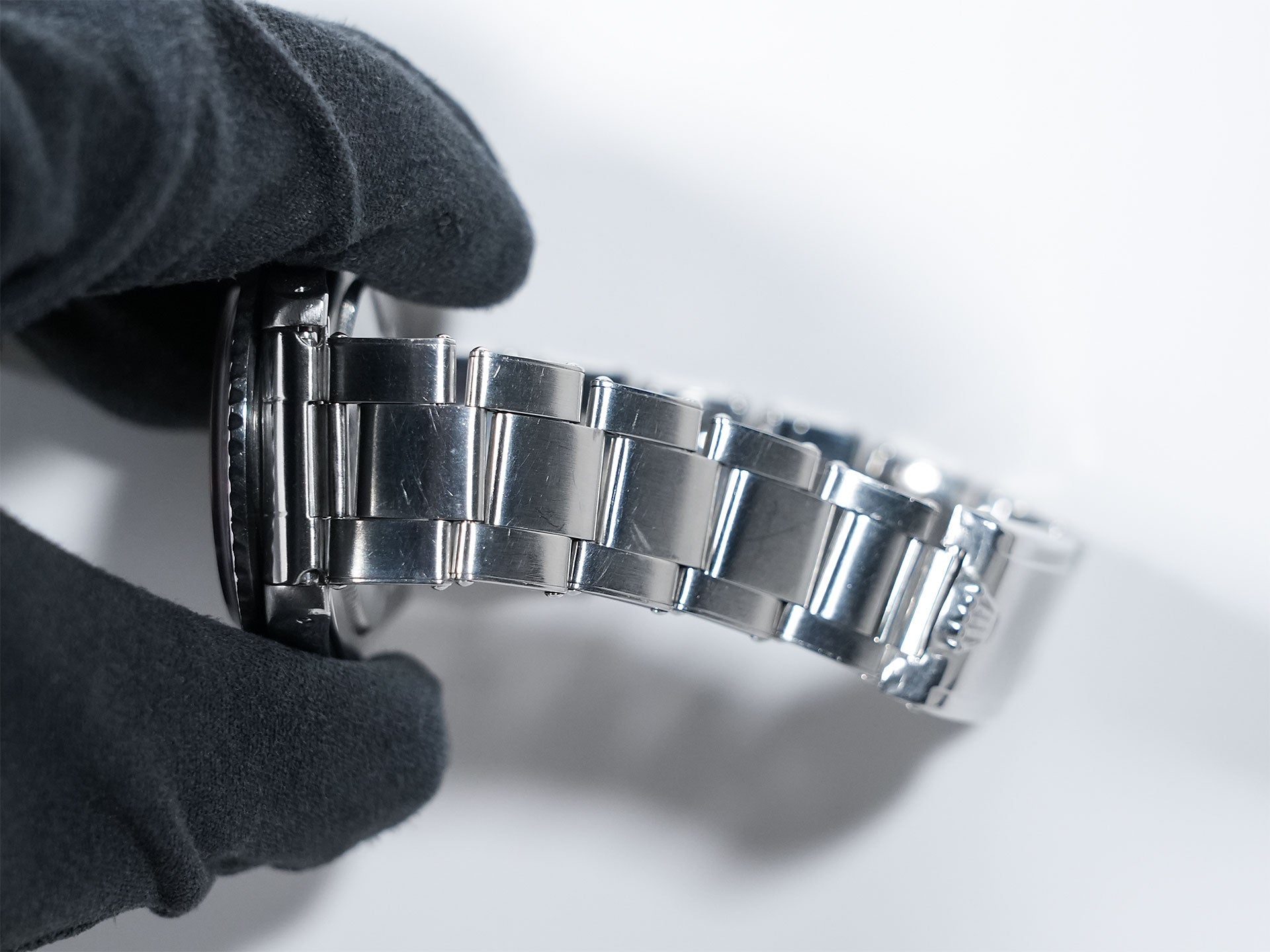 ロレックス GMTマスター Ref.1675 ステンレススチール ブラック文字盤 オイスターブレスレット 中古 nn56qkee