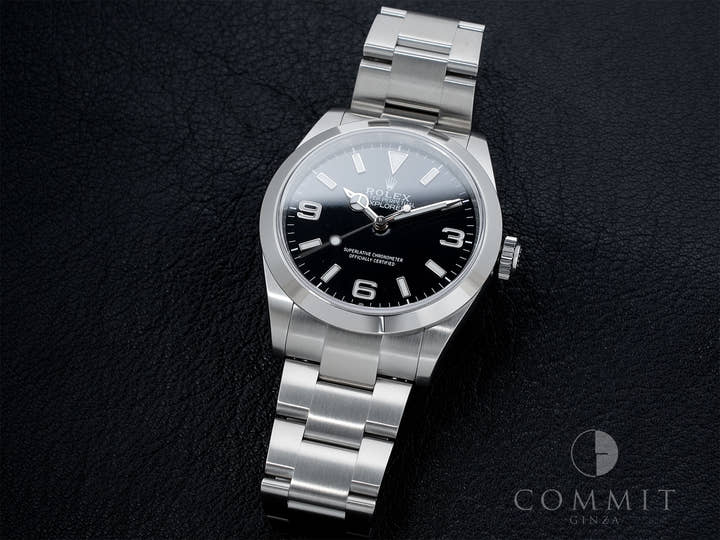 ロレックス エクスプローラー40 Ref.224270 ステンレススチール ブラック文字盤 オイスターブレスレット 美品 xstqt9aq