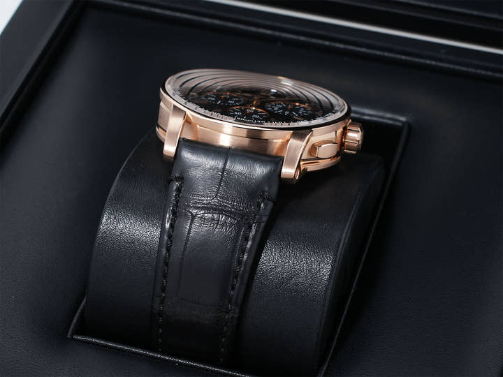 オーデマピゲ CODE 11.59 バイ オーデマ ピゲ クロノグラフ Ref.26393OR.OO.A002CR.01 ピンクゴールド ブラックラッカー文字盤 美品 2kukvnbt