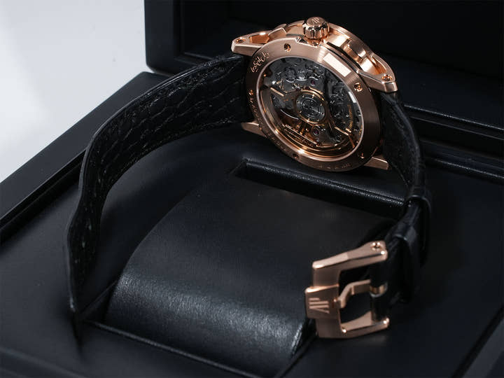 オーデマピゲ CODE 11.59 バイ オーデマ ピゲ クロノグラフ Ref.26393OR.OO.A002CR.01 ピンクゴールド ブラックラッカー文字盤 美品 2kukvnbt