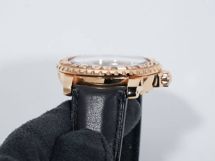 ブランパン フィフティ ファゾムス Ref.2200-3630-63B イエローゴールド ブラック文字盤 中古 o7bm3jih