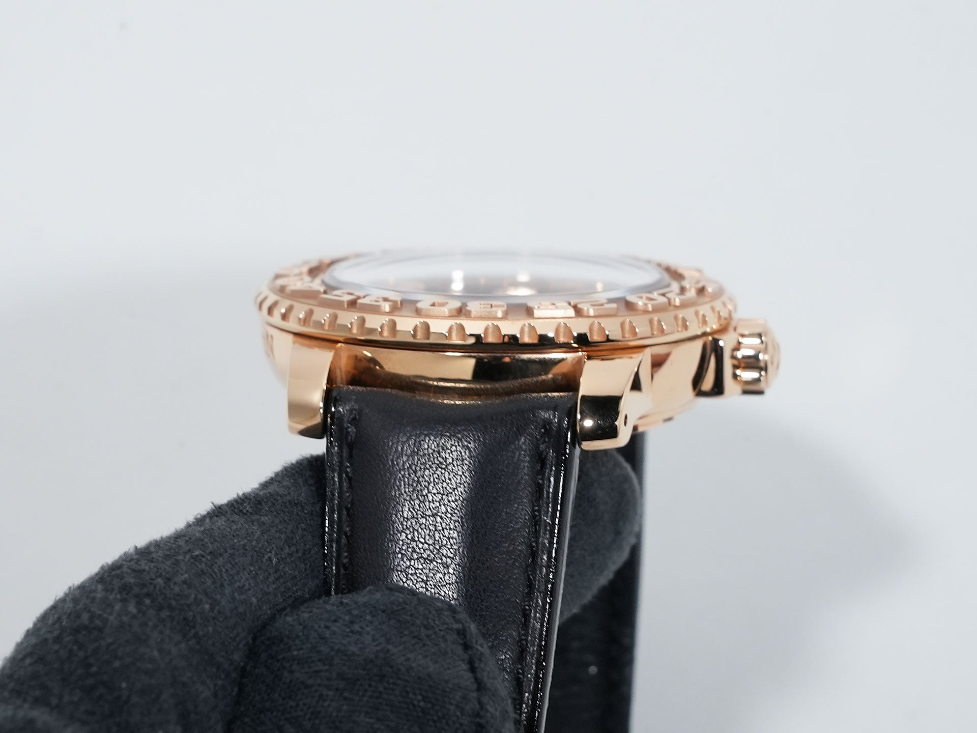 ブランパン フィフティ ファゾムス Ref.2200-3630-63B イエローゴールド ブラック文字盤 中古 o7bm3jih