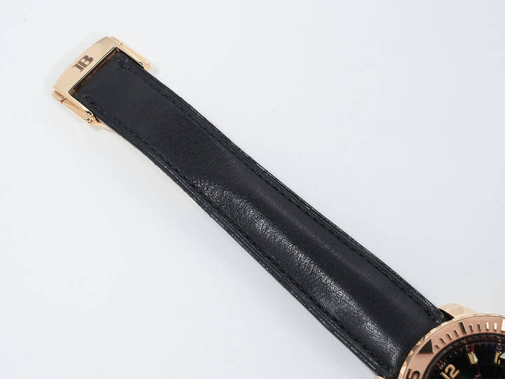 ブランパン フィフティ ファゾムス Ref.2200-3630-63B イエローゴールド ブラック文字盤 中古 o7bm3jih